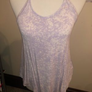 American Eagle Purple Tye Dye Tank